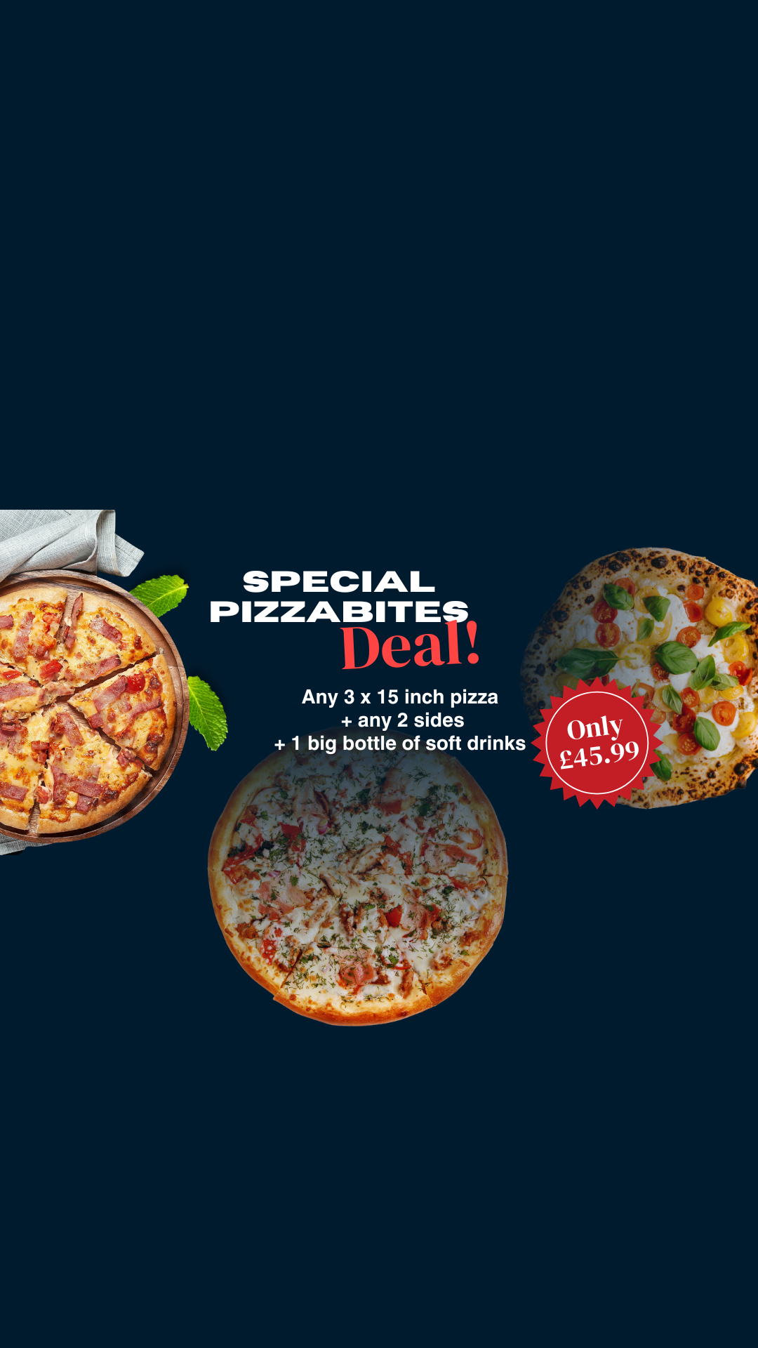Special PizzaBites Deal